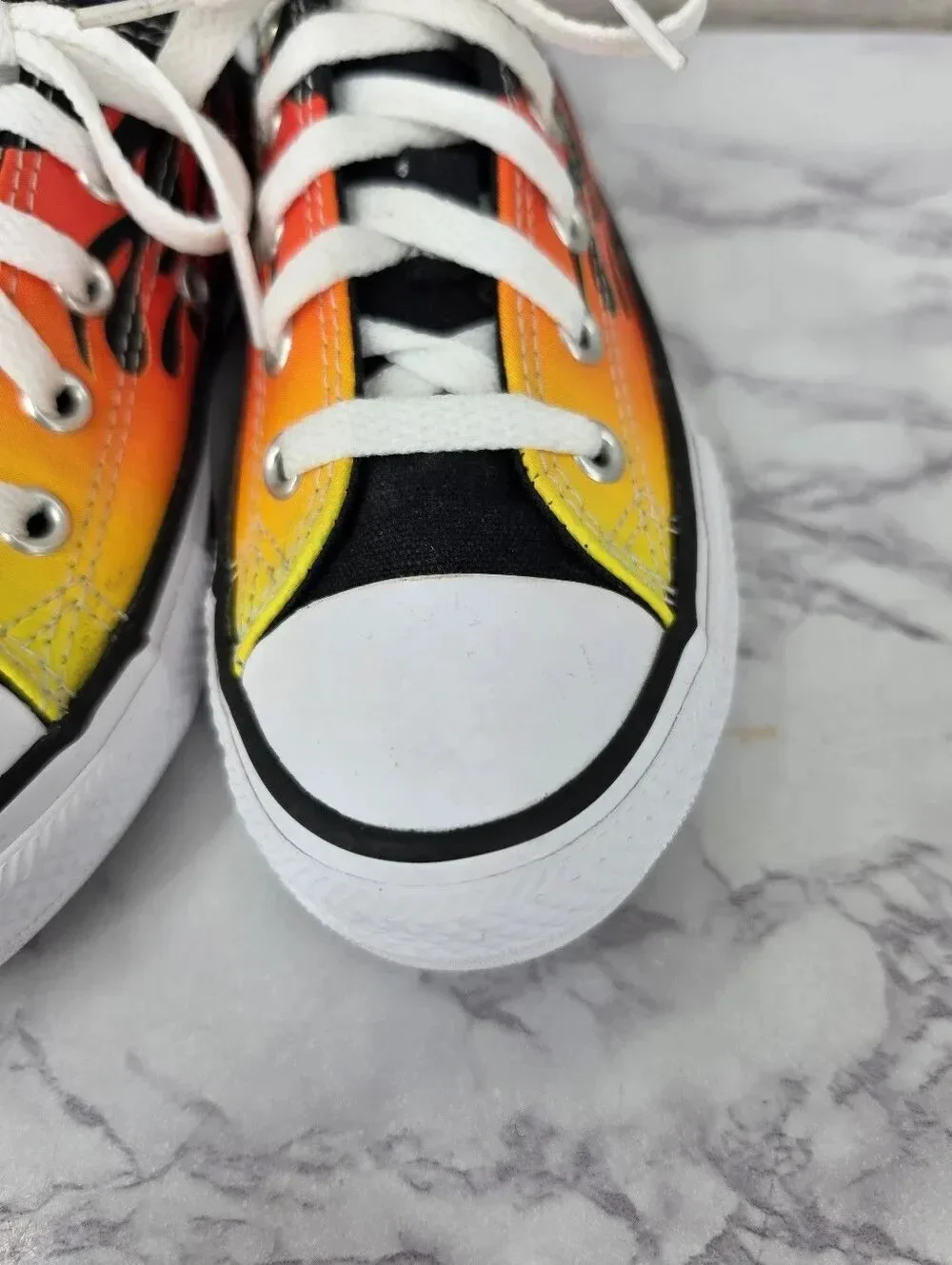 Converse Chuck Taylor All Star Low Archive Flames Kids Toddler Size 12 366197F